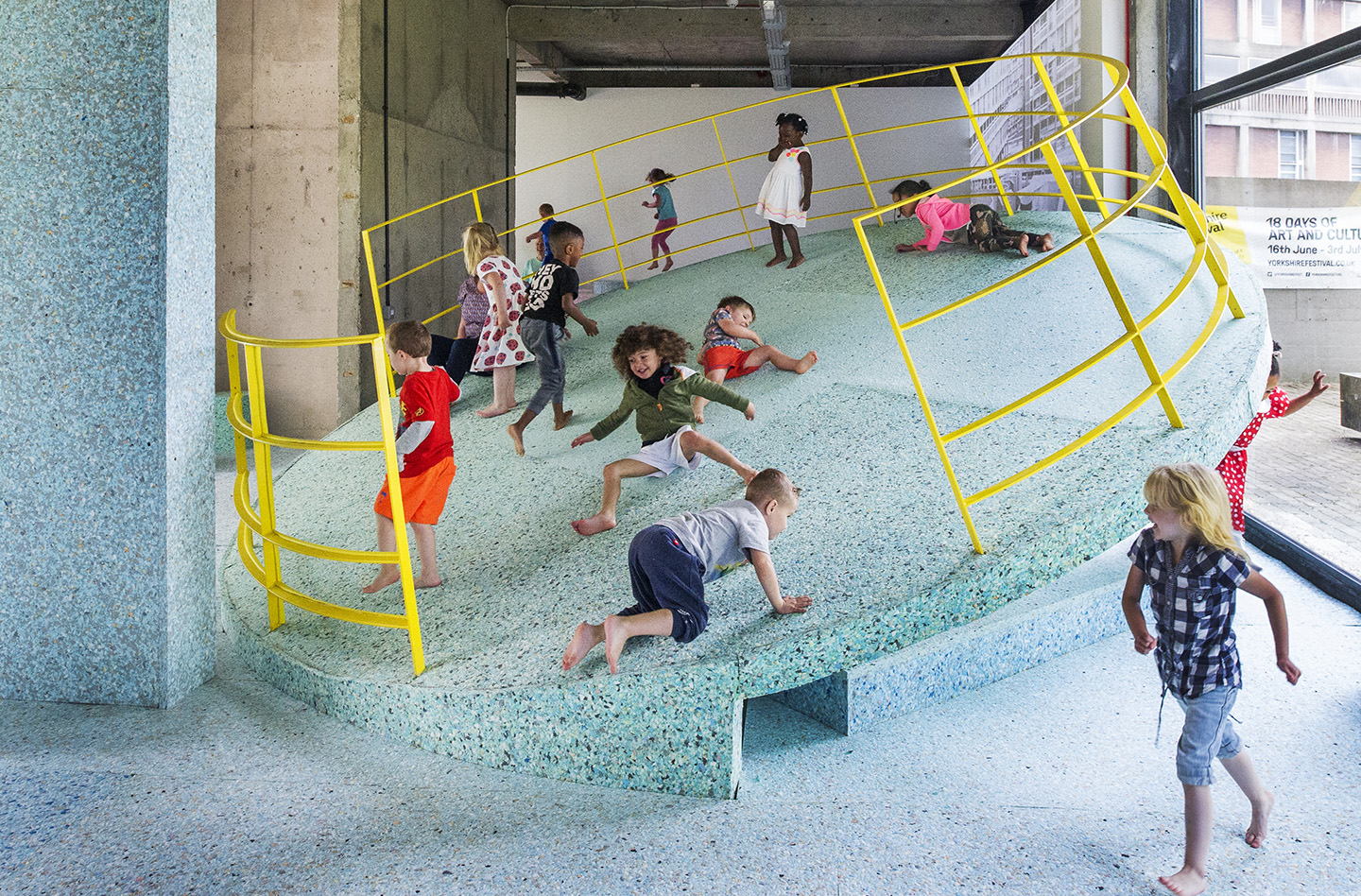 The Brutalist Playground, Assemble and Simon Terrill, S1 Artspace at Park Hill, 2016 (project originally commissioned by RIBA)